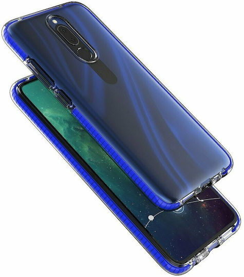 Hurtel Spring Back Cover Σιλικόνης 1mm Μαύρο (Huawei Mate 20 Lite)