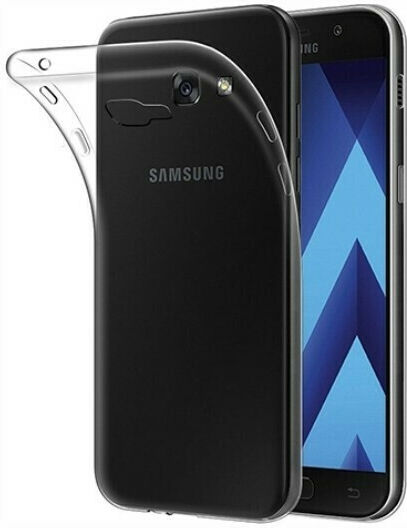 Forcell Umschlag Rückseite Silikon 1mm Transparent (Galaxy A5 2017)