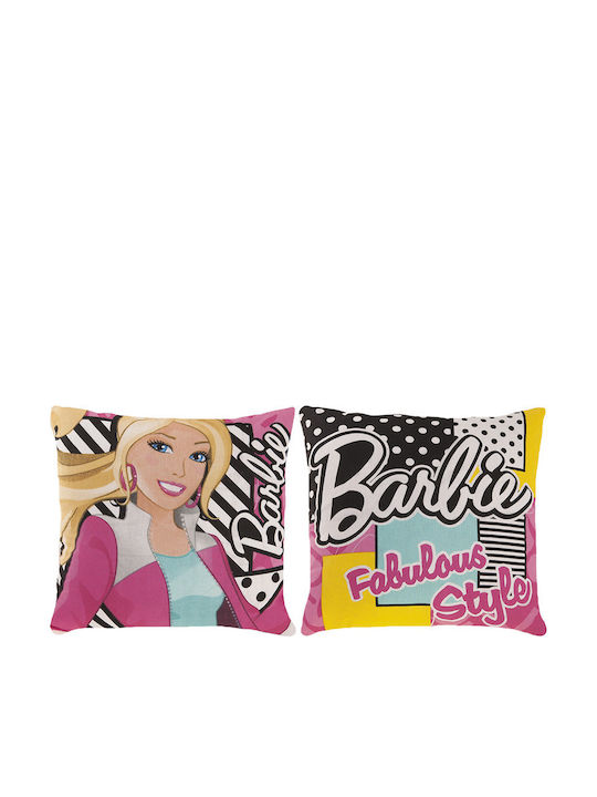 Dimcol Kids Decorative Pillow Barbie 09 Double Sided 40x40cm