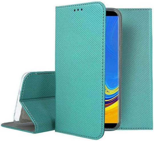Smart Magnet Book Δερματίνης Τιρκουάζ (Xiaomi Mi Note 10 Lite)