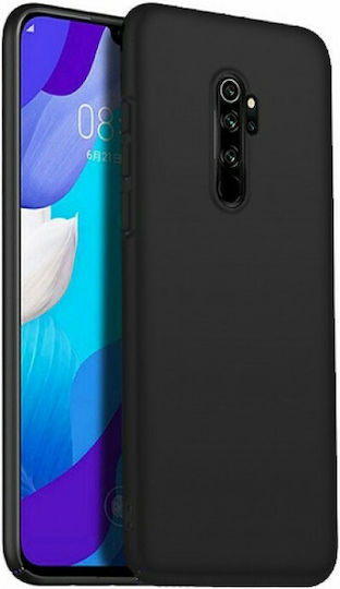 Back Cover Σιλικόνης 1.2mm Μαύρο (Redmi Note 8 Pro)