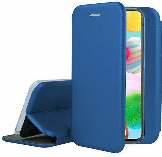 Forcell Book Δερματίνης Μπλε (Galaxy A41)