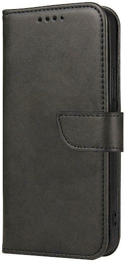 Hurtel Magnet Elegant Book Piele artificială Negru (Motorola Moto G100 / Edge S)
