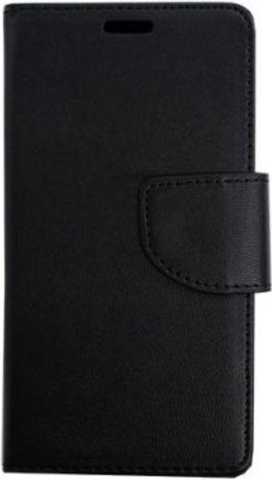 Book Synthetic Leather Black (Redmi Note 8T)
