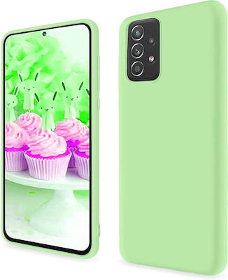 Sonique Liquid Back Cover Silicone Light Green (Galaxy A52 / A52s)