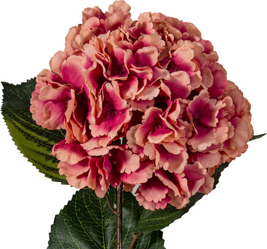 Sucursala Decorativă Artificială Hortensia Roșie Zaros