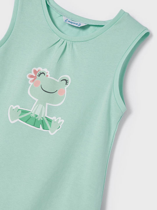 Mayoral Kids' Pajamas Summer Green