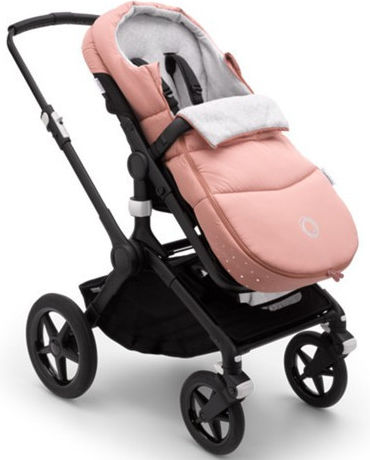Bugaboo Evening Stroller Footmuff Pink with Fleece Lining