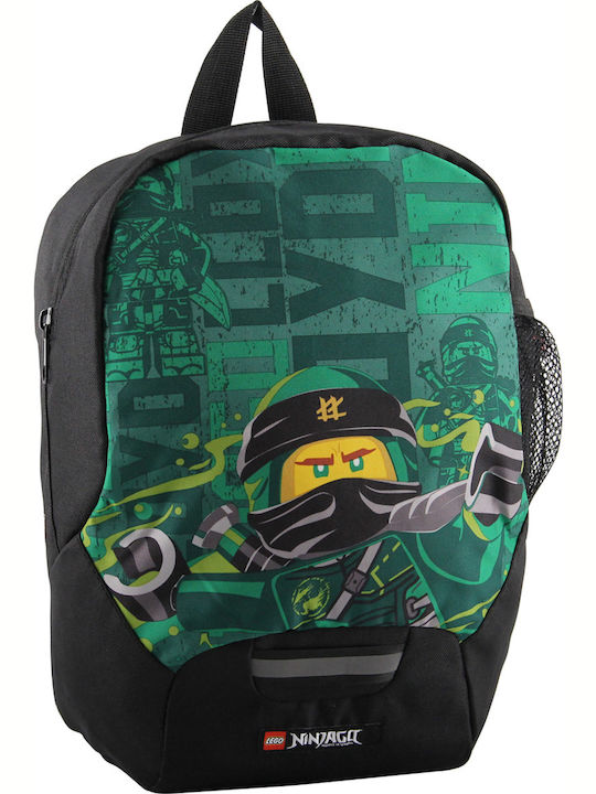 LEGO Ninjago Energy Schulranzen Rucksack Kindergarten Schwarz mit Flaschenhalter