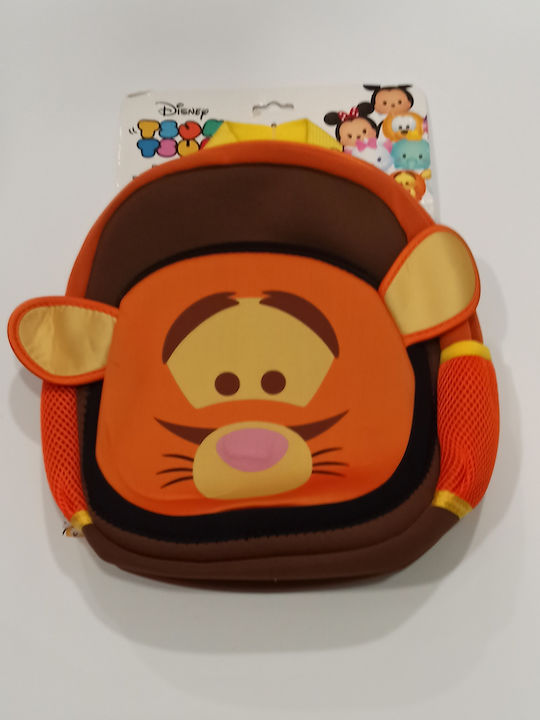 Gim Tsum Tsum Tiger School Bag Backpack Kindergarten in Orange color 12lt