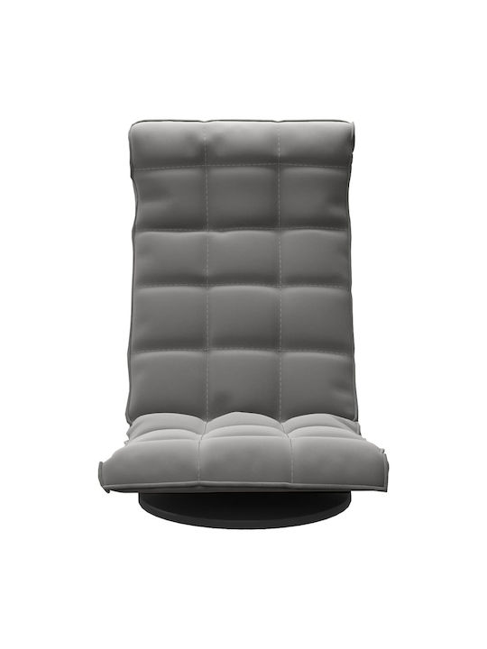 Armchair Swivel Dark grey 54x45x80cm