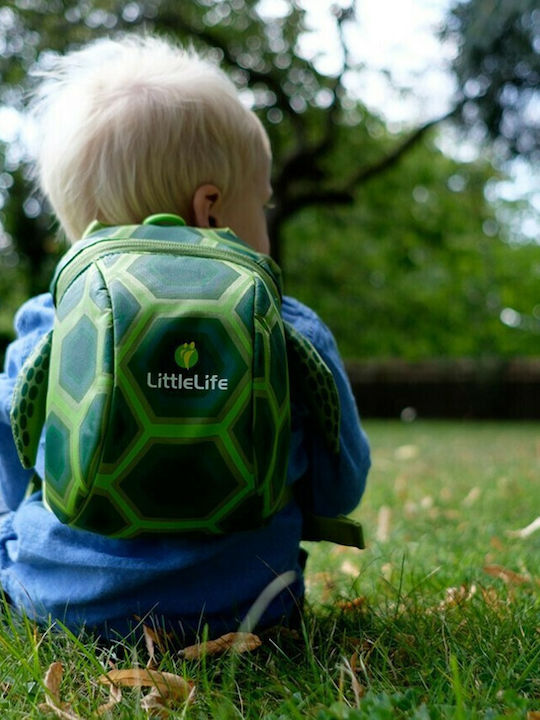 Littlelife Χελώνα Σχολική Τσάντα Πλάτης Νηπιαγωγείου Πράσινη 14 x 14 x 23εκ