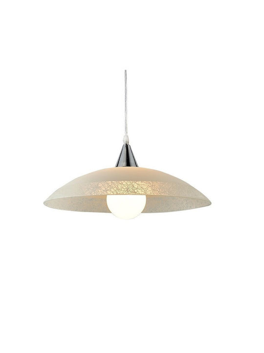 Home Lighting Seher Κρεμαστό Φωτιστικό Γκρι με Ντουί E27 40εκ.
