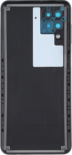 Batterieabdeckung Schwarz für Galaxy A12