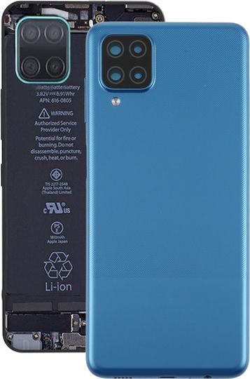 Κапак за замяна на батерията Син за Galaxy A12