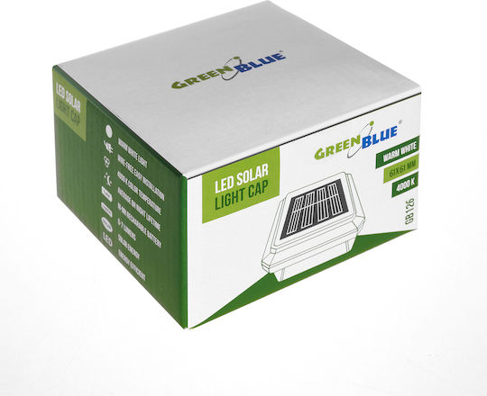 Green Blue Solarleuchte Boden 6.1cmx6.1cmx4.5cmcm