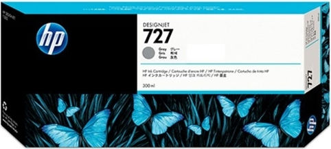 HP 727 Γνήσιο Μελάνι Εκτυπωτή InkJet Γκρι (F9J80A)