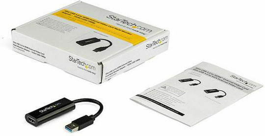 StarTech Μετατροπέας USB-A male σε HDMI female 1τμχ USB32HDES
