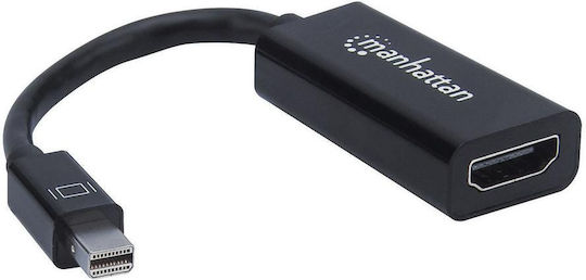 Manhattan Μετατροπέας mini DisplayPort male σε HDMI female 1τμχ 151528