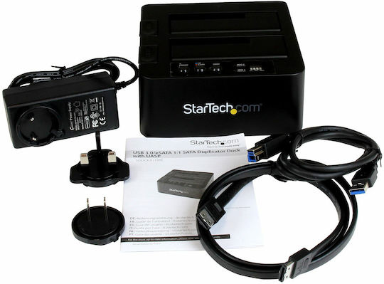 StarTech Докинг станция за 2 Хард Диска SATA 2.5" / 3.5" с връзка USB 3.0 / eSATA (SDOCK2U33RE)
