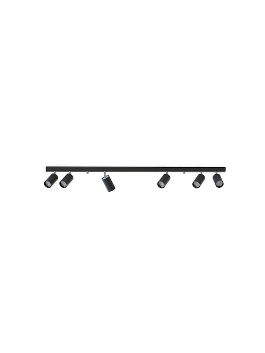 Nowodvorski Eye Spot Spot with 6 Lights and with Socket GU10 in Black Color