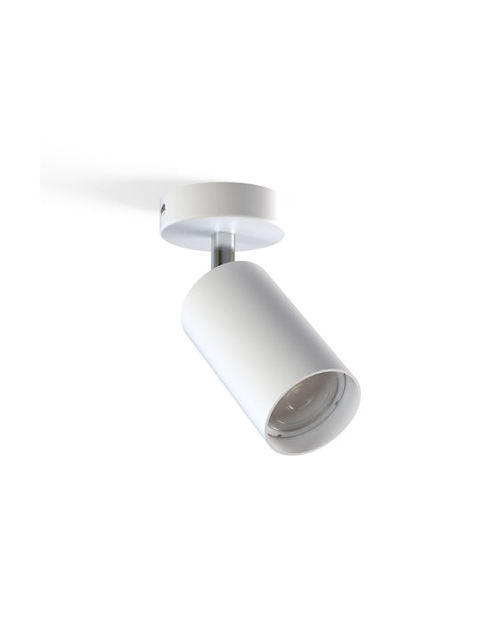 Nowodvorski Eye Spot Single Spot with Socket GU10 in White Color