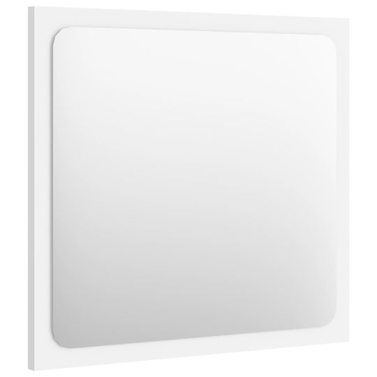 vidaXL Waschtisch ohne Waschbecken mit Spiegel L41xB38.5xH46cm Weiß