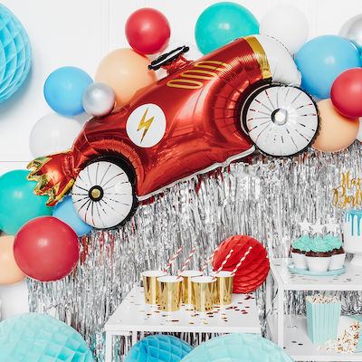 Balloon Foil Jumbo Disney Cars Red 93cm