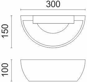 Spot Light Lamp Wall White