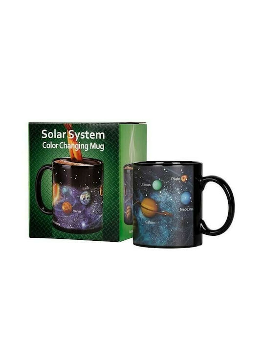I-Total Solar System Schimbare de căldură Cană Ceramică Albastru