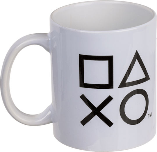 Pyramid International Sony PlayStation Buttons Κούπα Κεραμική Black 320ml Pyramid International Sony PlayStation Buttons Κούπα Κεραμική Black 320ml