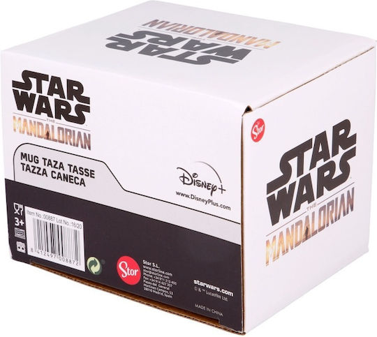 Stor Star Wars - The Mandalorian Κούπα Κεραμική Λευκή 400ml