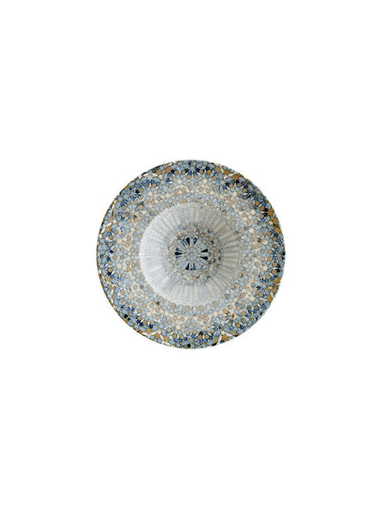 Bonna Luca Mosaic Чиния Паста от Порцелан Многоцветен с Диаметър 28см Bonna Luca Mosaic Чиния Паста от Порцелан Многоцветен с Диаметър 28см