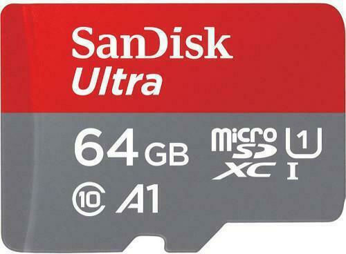 Sandisk Ultra microSDXC 64GB Class 10 UHS-I 80MB/s With Adapter