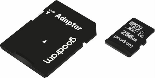 GoodRAM M1AA microSDXC 256GB U1 UHS-I 60MB/s с адаптер