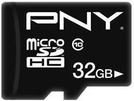 PNY Performance Plus microSDHC 32GB U1 UHS-I 10MB/s με αντάπτορα