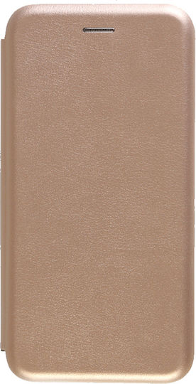 Forcell Book Δερματίνης Χρυσό (Redmi Note 7 / 7 Pro)