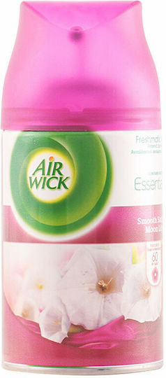 Airwick Refill for Spray Device Freshmatic Refill with Fragrance Smooth Satin & Moon Lilly 250ml