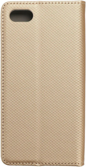 Forcell Smart Magnet Книга Изкуствена кожа Златист (Huawei Y5 2018 / Honor 7S)