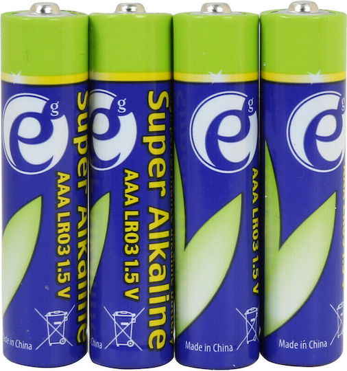 Energenie Super Αλκαλικές Μπαταρίες AAA 1.5V 4τμχ