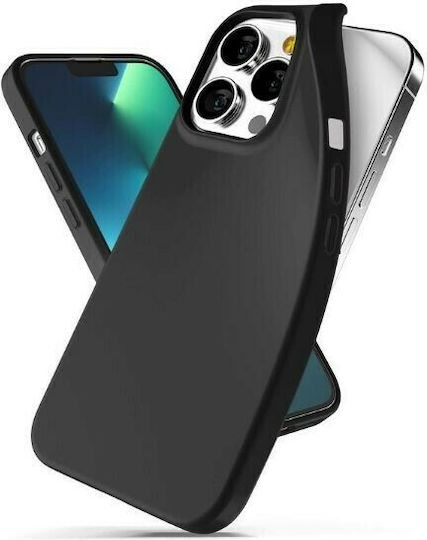 Mercury Soft Feeling Back Cover Σιλικόνης Μαύρο (iPhone 13 Pro Max)