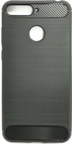Forcell Y6 Задна корица Силикон Черен (Huawei Y6 2018)