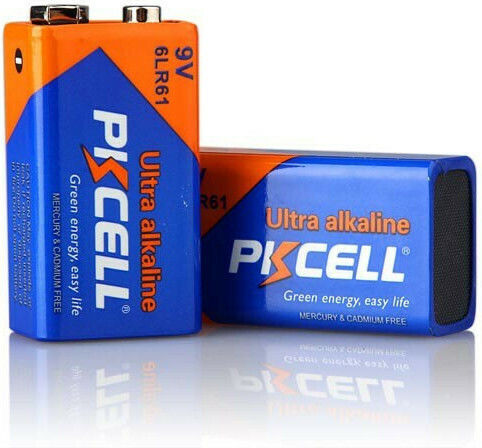 Pkcell Ultra Αλκαλική Μπαταρία 9V 1τμχ