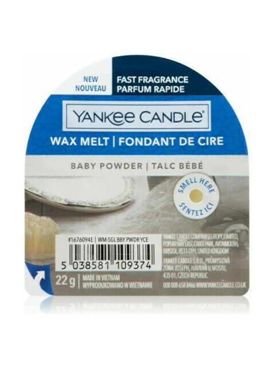 Yankee Candle Wax Melt Baby Powder 22gr