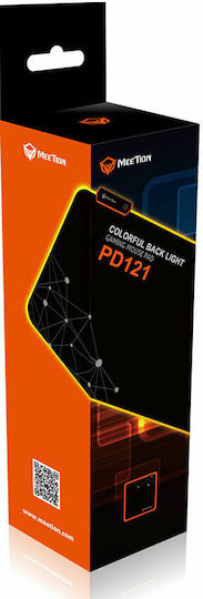 Meetion PD121 Gaming Mouse Pad XXL (880mm) με RGB Φωτισμό μέσω USB Μαύρο 17.007.0007