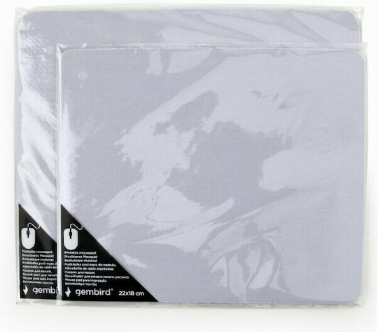 Gembird MP-PRINT-S Mouse Pad (220mm) White