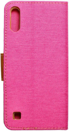 Forcell Buchen Sie Stoff Rosa (Galaxy A10)