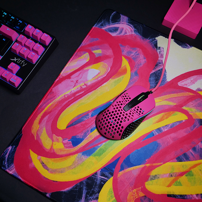 Xtrfy GP4 Gaming Mouse Pad Large 460mm Ροζ Skroutz.gr