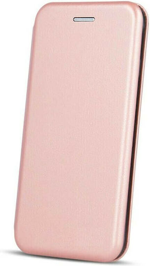 Книга Изкуствена кожа Розово злато (Poco M3 / Redmi 9T)