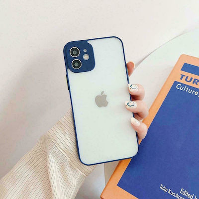 Hurtel Milky Flexible Silicone Back Cover Navy Blue (Galaxy A32 4G)